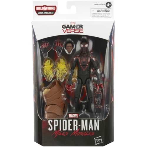 Marvel Legends Spider-Man 6 Inch Action Figure BAF Armadillo - Gamerverse Miles Morales