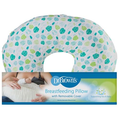 Dr. Brown's Nursing Pillow with Cover - Green