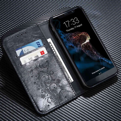 LEDEX Luxury Leather Magnetic Wallet Case Card Slot Cover Pouch Stand Flip for iPhone 13 Pro Max - Free Shipping