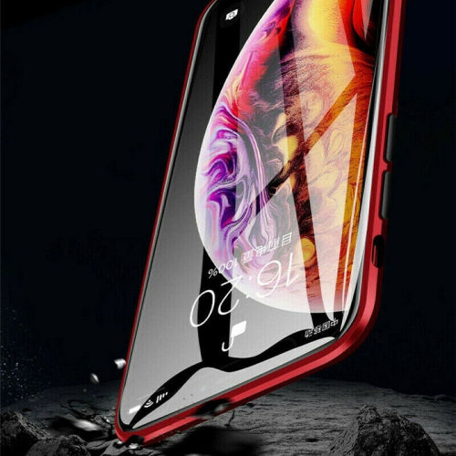 BRENDA 360° Front+Back Clear Tempered Glass Metal Magnetic Case Cover For iPhone 13 - Free Shipping