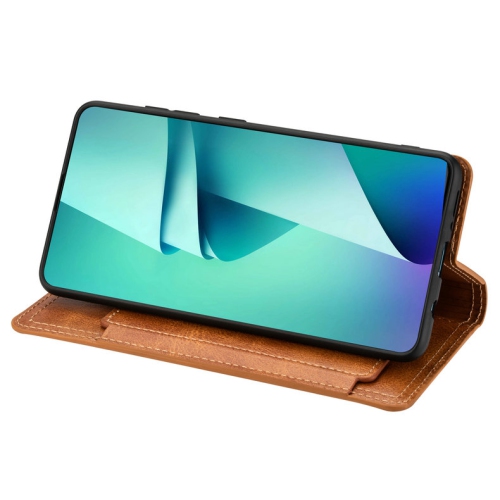 Kelvin Leather Flip Zipper Magnetic Wallet Phone Case Card Holder For iPhone 13 - Free Shipping