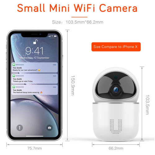 SELIN Security Camera Wireless Full HD 1080P WiFi Home Dome Surveillance Cameras Two-Way Audio Motion Detection Night Vision Pan/Tilt/Zoom for