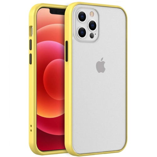 Translucent Matte Shockproof Rubberized Case with Wireless Charging  Function for iPhone 13 Pro (