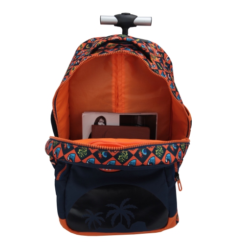 TROCHI-BESTLIFE SCHOOL/TRAVEL TROLLEY BACKPACK RHINO8 SERIES