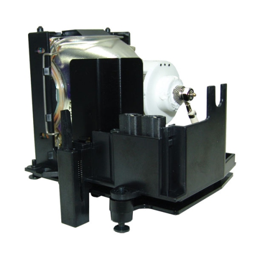 Jaspertronics™ Original Lamp & Housing for the Hitachi CP-X1200JA Projector - 1 Year Warranty