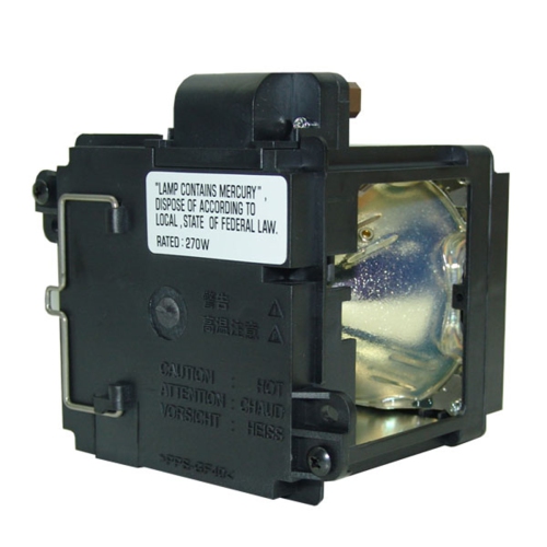 Jaspertronics™ Lamp & Housing for the Yamaha DPX-1200 Projector w Original Ushio Lamp Inside - 1 Year Warranty
