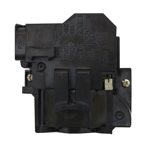 Jaspertronics™ Original Lamp & Housing for the Epson H330B Projector - 1 Year Warranty