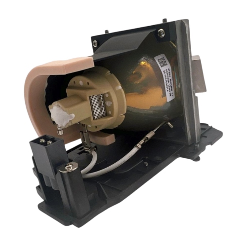 Jaspertronics™ Lamp & Housing for the Dell 7700 FullHD Projector w Original Philips Lamp Inside - 1 Year Warranty
