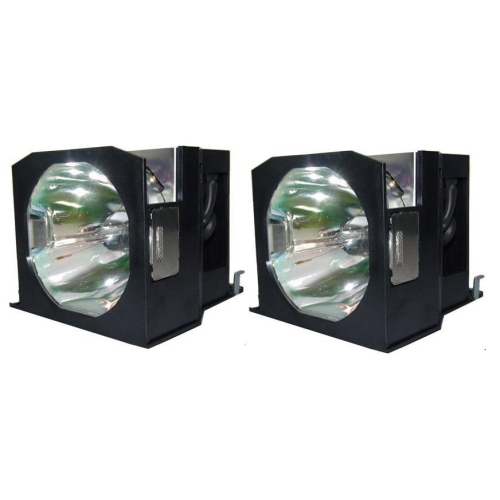 Jaspertronics™ Original Lamp & Housing TwinPack for the Panasonic PT-D7500U-K Projector - 1 Year Warranty