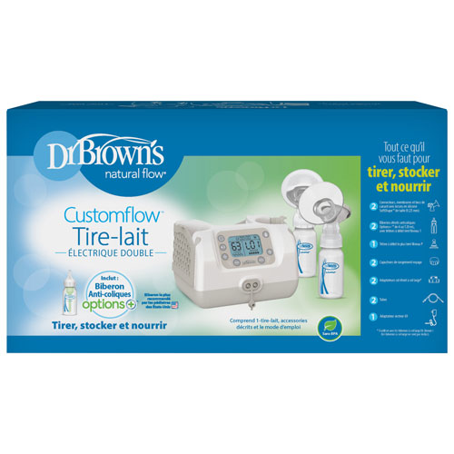 Tire-lait électrique double Customflow de Dr. Brown's