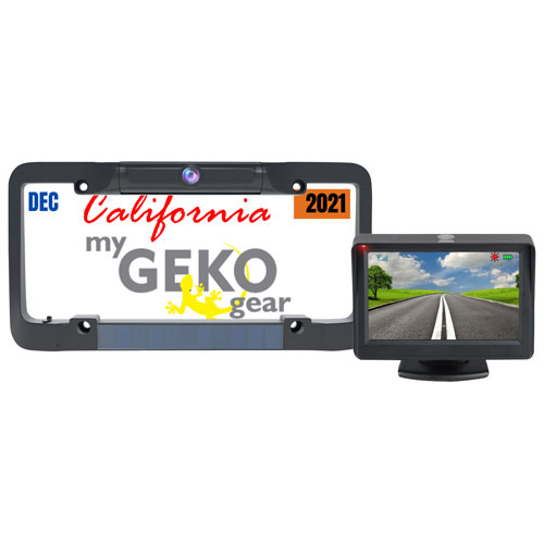 myGEKOgear Solarst Wireless Backup Cam with 4.3" LCD