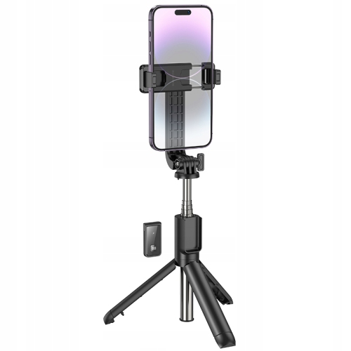 Selfie Stick Tripod & Wireless Bluetooth Remote Extendable Monopod Aluminum Alloy Rotation for Live Stream Tiktok