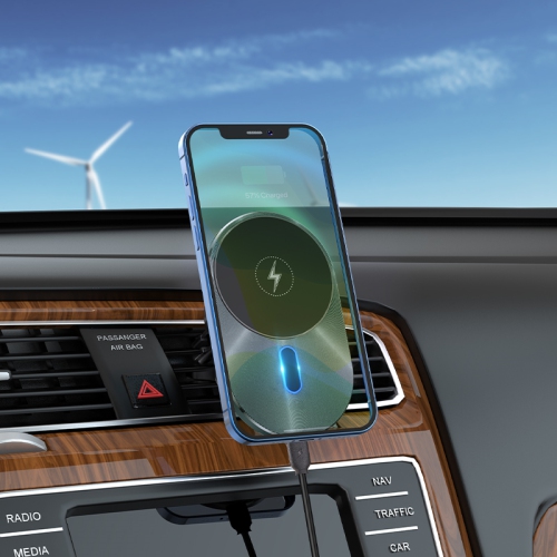 15W Magnetic Magsafe Fast Wireless Charger Car Holder Vent Mount for iPhone 12 13 Mini Pro Max