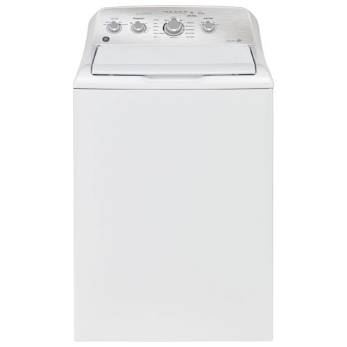 GE 4.9 Cu. Ft. High Efficiency Top Load Washer - White - Open Box - Perfect Condition