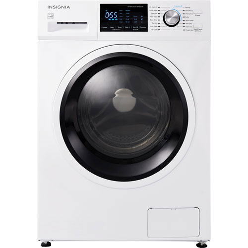Insignia 2.7 Cu. Ft. HE Compact Front Load Washer - White - Open Box - Perfect Condition