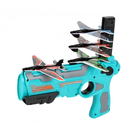 Jouet de lanceur automatique d'avion avec des avions de planeur de mousse de 4PCS pour des enfants