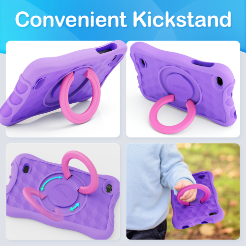 Tablette pour enfants Contixo V10+, HD de 7 pouces, 3 à 7 ans, tablette pour tout-petits avec caméra, contrôle parental, Android 10, 32 Go,