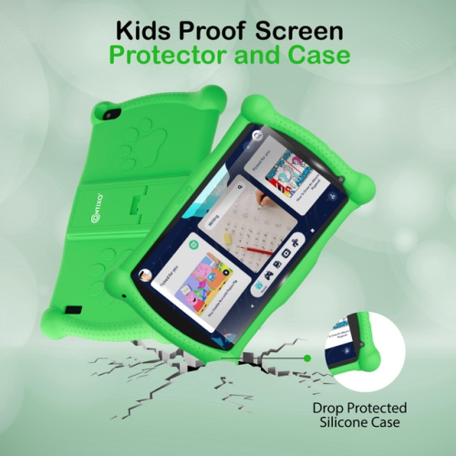 Contixo V10 Kids Tablet, 7" Inch HD, Wi-Fi , Educational Apps Pre-Installed, Parental Control - Android 11, 16GB, Learning Tablet for Kids Ages 3-7