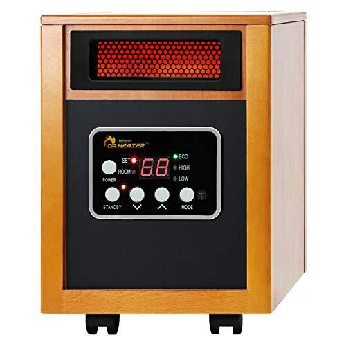 Dr Infrared Heater, DR968 Quartz Plus PTC Infrared Portable Space Heater