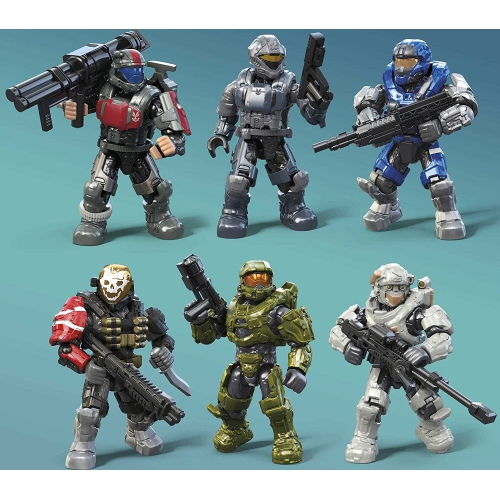 Mega Construx Pro Builders Halo 20th Anniversary Character Pack