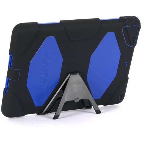 Apple Ipad 8th & 9th gen Rugged case | anti shock| built in screen protector| with apple pencil holder| BLUE