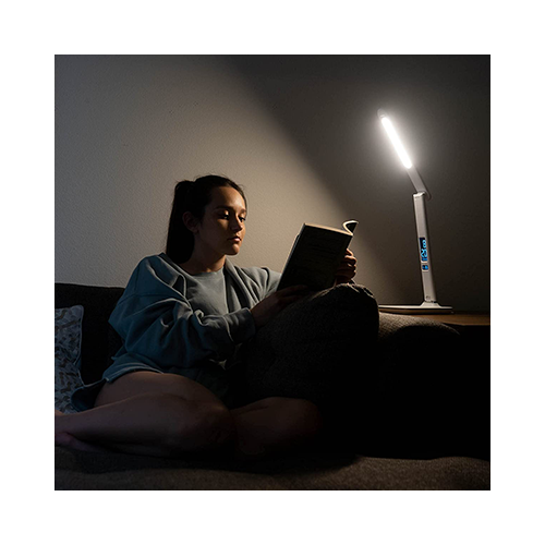 Theralite Radiance Light Therapy Desk Lamp with Wireless Charging Pad & USB Port