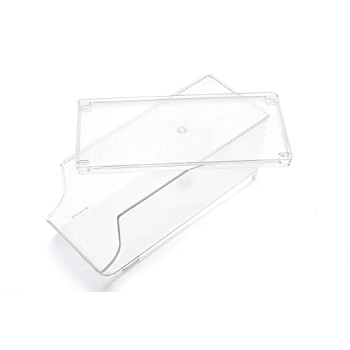 JINAMART Refrigerator Organizer Bin Pop Soda Can Beverage Holder for Fridge, Kitchen, Countertops, Cabinets, Clear Plastic Can Dispenser and Canned