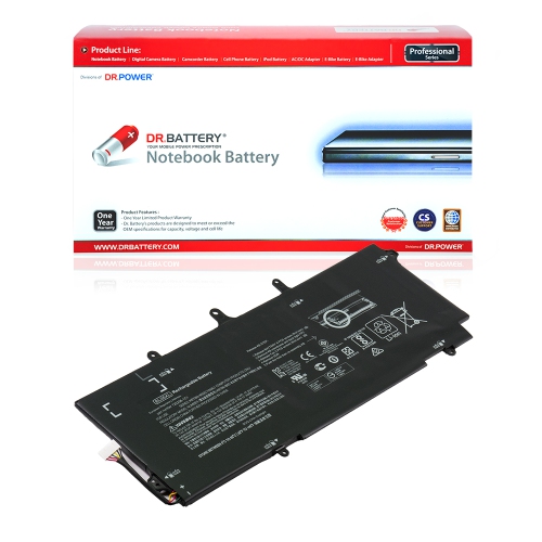 DR. BATTERY - Replacement for HP EliteBook Folio 1040 G1 / 1040 G2 / 722236-171 / 722236-1C1 / 722236-2C1 / 722297-001 / BL06 [11.1V / 3784mAh /