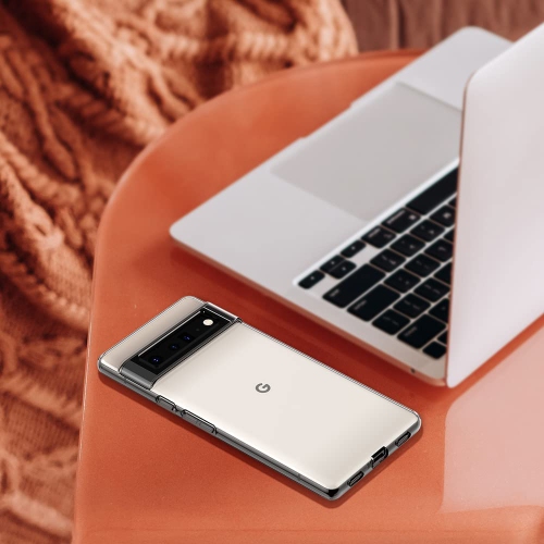 Google Pixel 6 Pro Case, KeeGuard Ultra [Slim Thin] Scratch Resistant TPU Rubber Soft Silicone Protective Crystal Clear Case Cover for Google Pixel 6