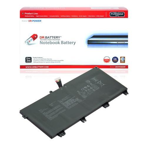 DR. BATTERY - Replacement for Asus ROG STRIX GL503VM-BI7N13 / STRIX GL503VM-DB74 / STRIX GL503VM-ED092T / B41N1711 [15.2V / 4240mAh / 64Wh]