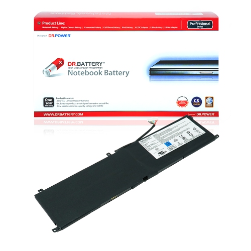 DR. BATTERY - Replacement for MSI GS75 Stealth 8SG-029 / 9SD-407CN / 9SD-408CN / 9SE / 9SE-252AU / 4ICP8 / 35 / 142 / BTY-M6L [15.2V / 5380mAh /