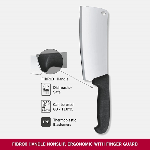 Kitchen Cleaver Knife Chopper Butcher Knife Stainless Steel for Home Kitchen and Restaurants