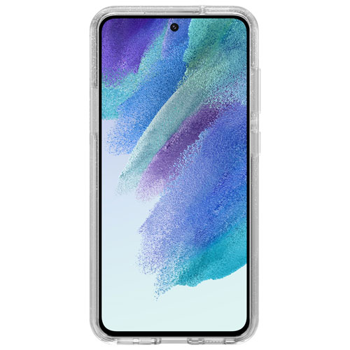 OtterBox Symmetry Fitted Hard Shell Case for Galaxy S21 FE - Silver Flake