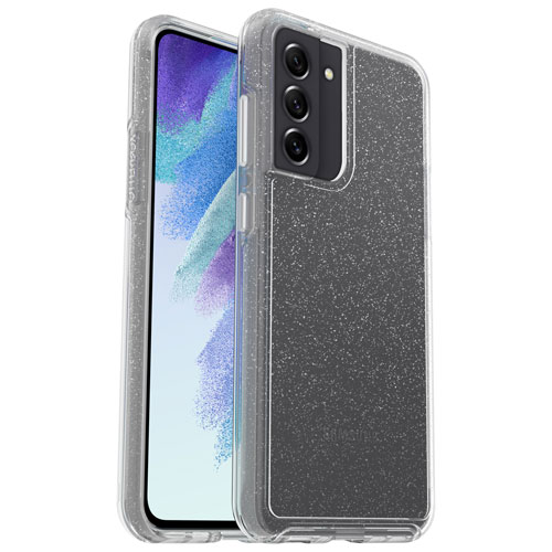 OtterBox Symmetry Fitted Hard Shell Case for Galaxy S21 FE - Silver Flake