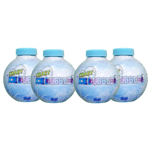 Crazy Ice Bubbles™ 4 Pack Outdoor Fun Bubbles Made or Winter