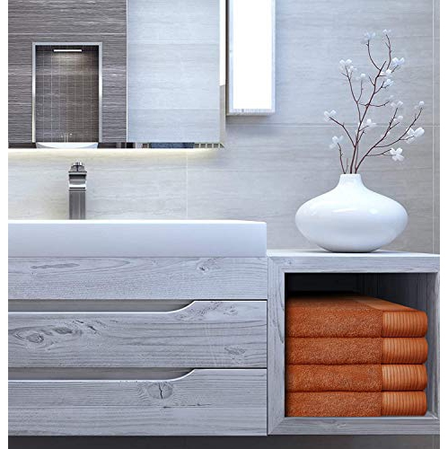 JINAMART Luxury Soft Bath Towels Set 650 GSM | 100% Cotton Large Bathroom Towels Maximum Softness & Highly Absorbent Quick Dry | Gym Towels |