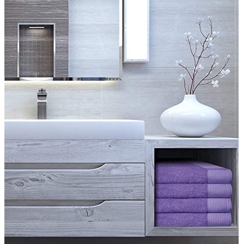JINAMART Luxury Soft Bath Towels Set 650 GSM | 100% Cotton Large Bathroom Towels Maximum Softness & Highly Absorbent Quick Dry | Gym Towels |