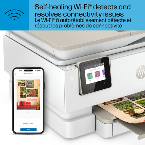 HP ENVY Inspire 7955e Wireless All-In-One Inkjet Printer - HP Instant Ink 3-Month Free Trial Included*