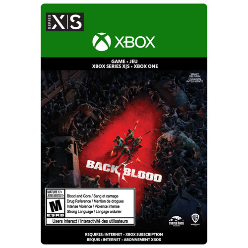 xbox one back 4 blood