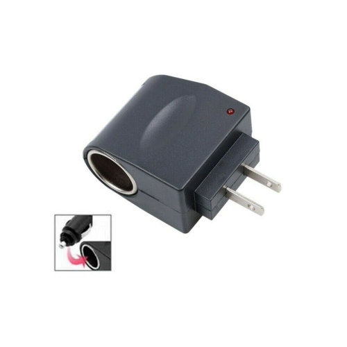 110V- 220V AC Wall Plug To 12V DC Car Cigarette Lighter Converter Socket Adapter