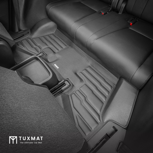 TuxMat - For Honda Pilot 7-Seater 2016-2022 Models - Custom Car Mats - Maximum Coverage, All Weather, Laser Measured - This Full Set Includes 1st,