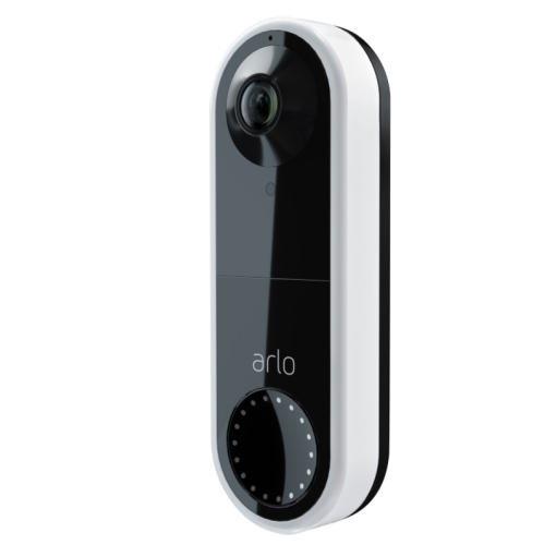 Arlo Wired Wi-Fi Video Doorbell - White AVD1001-100CNS - Open Box