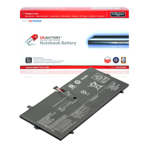 DR. BATTERY - Replacement for Lenovo Yoga 900-13ISK2 80UE005TCF / 80UE006HUS / 80UE008FUS / 5B10H43261 / L14L4P24 / L14M4P24 [7.6V / 8820mAh / 66Wh]