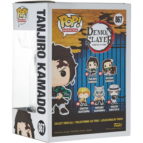 Figurine Pop! De Funko Tanjiro Kamado Demon Slayer n° 867