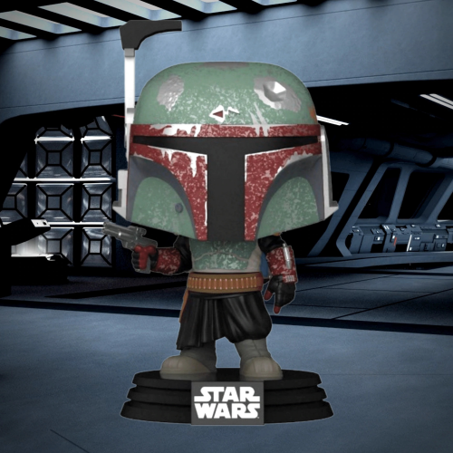 Funko Pop! Star Wars: The Mandalorian Boba Fett 1 Gun