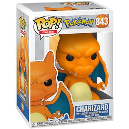 Pop Games Pokemon 3.75 Inch Action Figure - Charizard #843