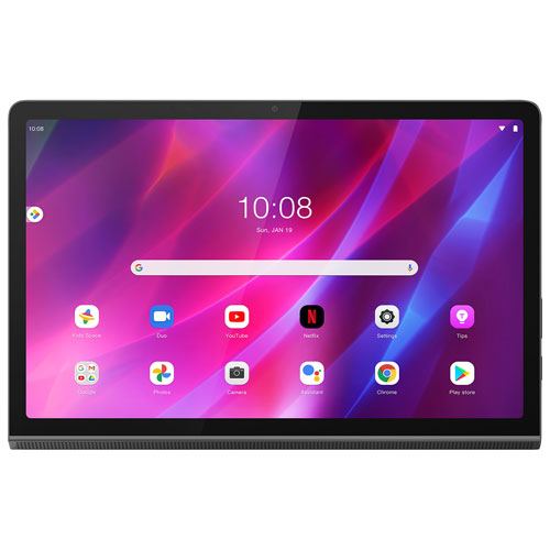 Lenovo Yoga Tab 11" 128GB Android 11 Tablet w/ MediaTek Helio G90T Processor - Grey - Only at Best Buy