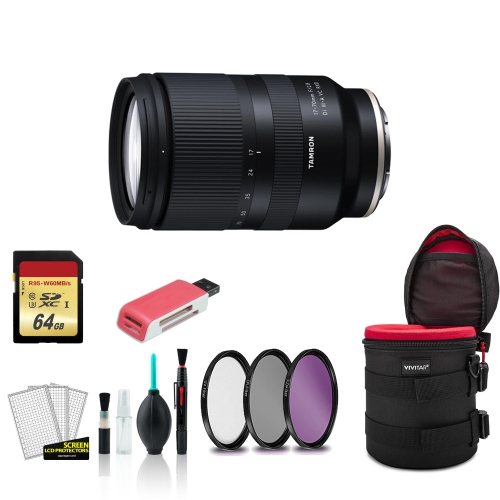 Tamron Lens for Sony E 17-70mm f/2.8 with Filter Kit+ more International Version