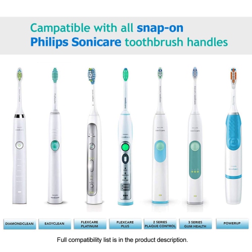 4 Pack Replacement Toothbrush Heads Compatible Philips Philips Sonicare Sensitive Replacement Toothbrush Heads For Sensitive Teeth