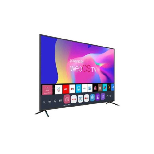 Refurbished - RCA 65" 4K 2160P UHD Smart Television with WebOs - Black (RWOSU6547)